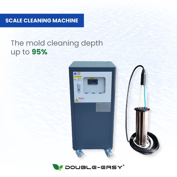 Scale cleaning machine