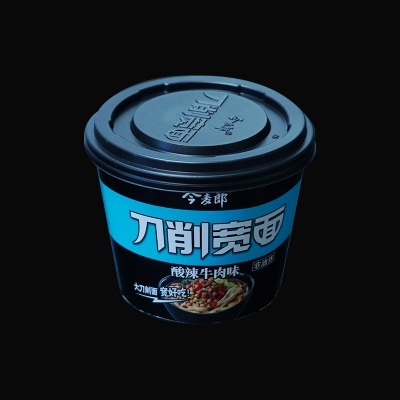 今麥郎刀削寬面碗蓋