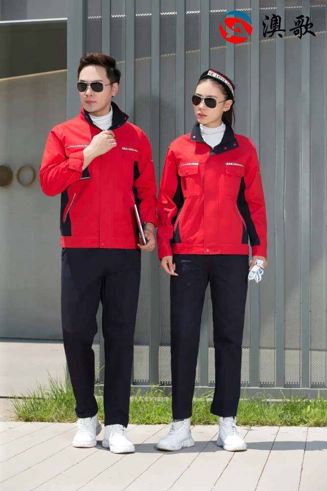 TN53新帆布純棉春秋工作服