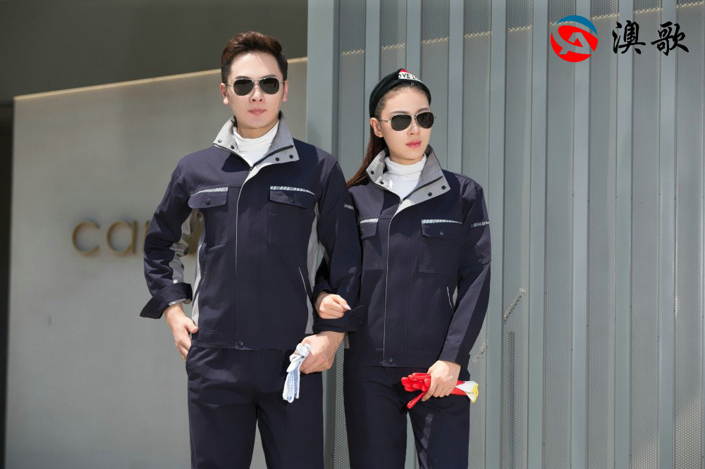 TN53新帆布純棉春秋工作服