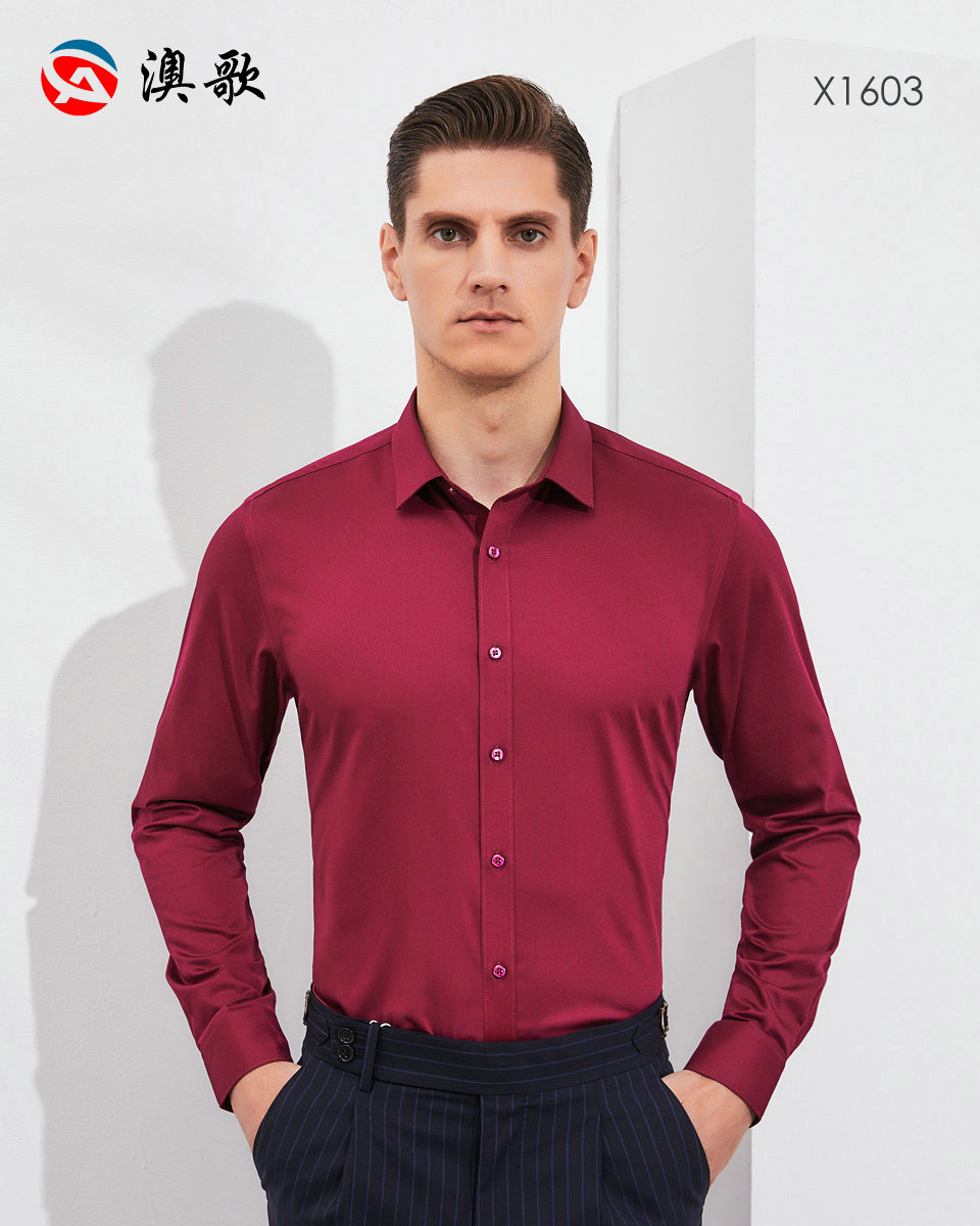 50支抗皺竹纖維-男長袖