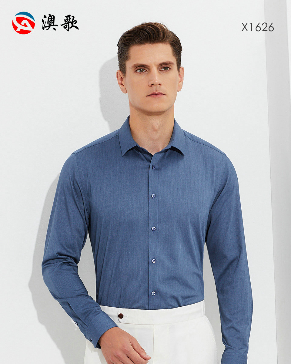 50支抗皺竹纖維-男長袖