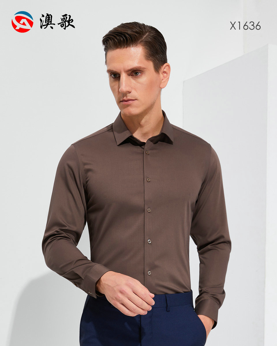 50支抗皺竹纖維-男長袖