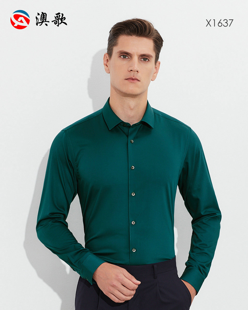 50支抗皺竹纖維-男長袖