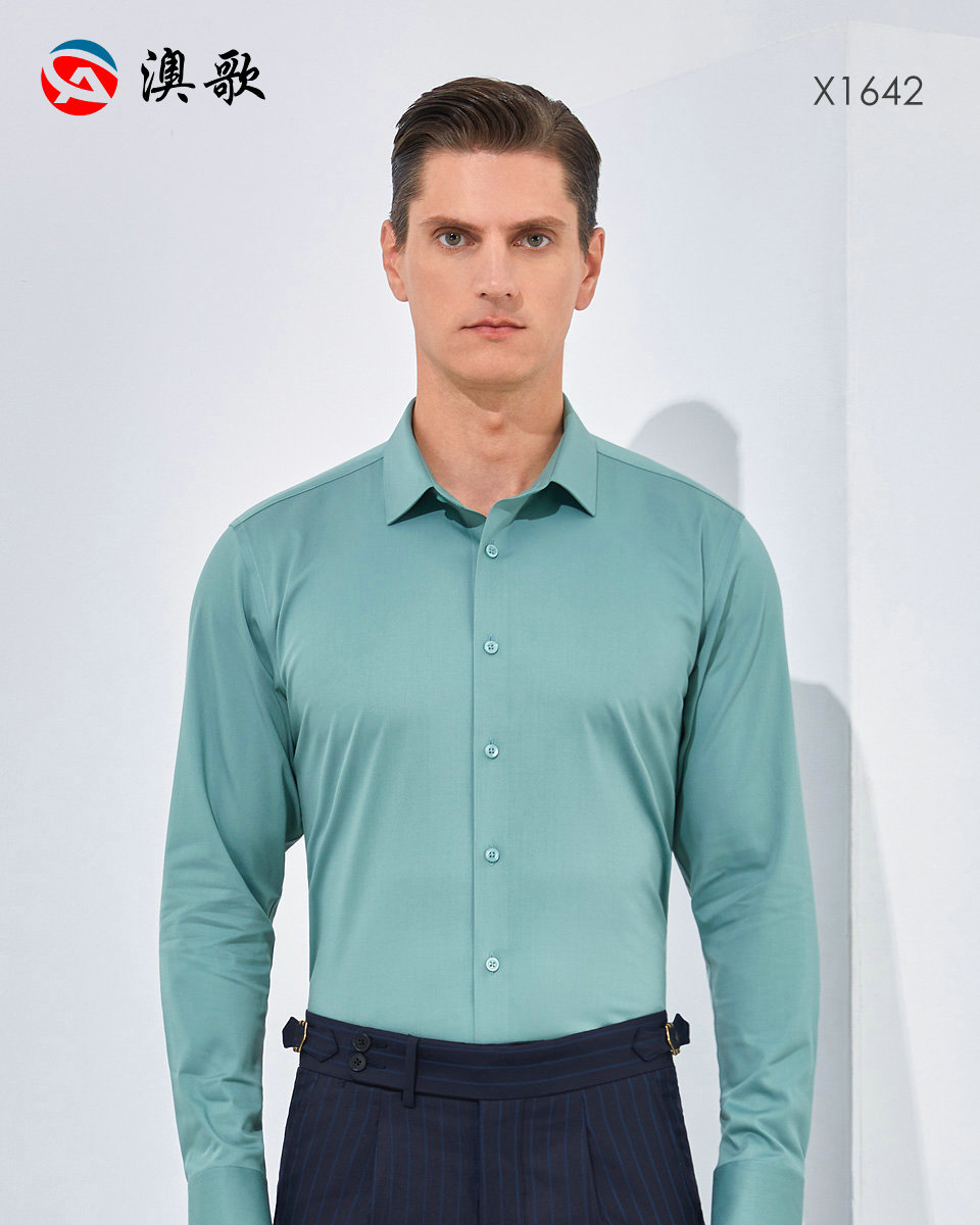 50支抗皺竹纖維-男長袖