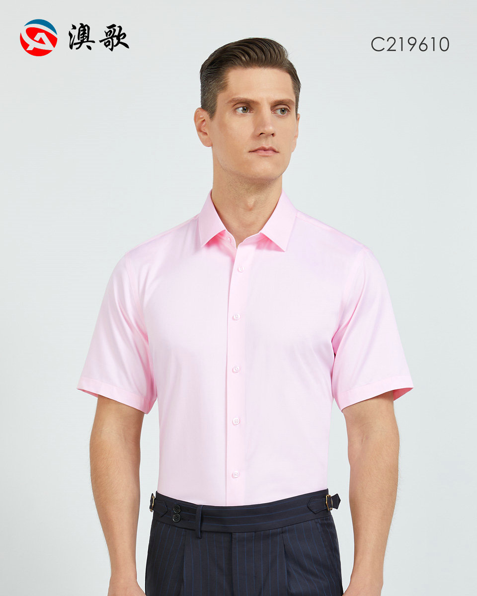 80S抗皺竹纖維-男士短袖