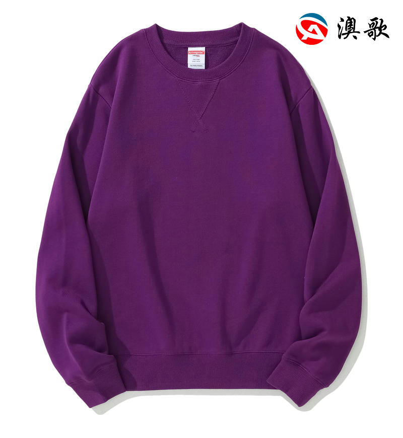 JW-3006緊賽全棉毛圈圓領衛衣 