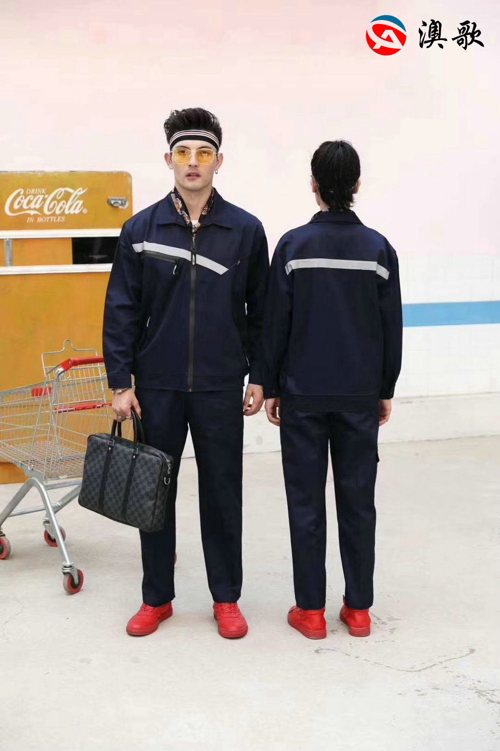 TN28斜拼春秋工作服