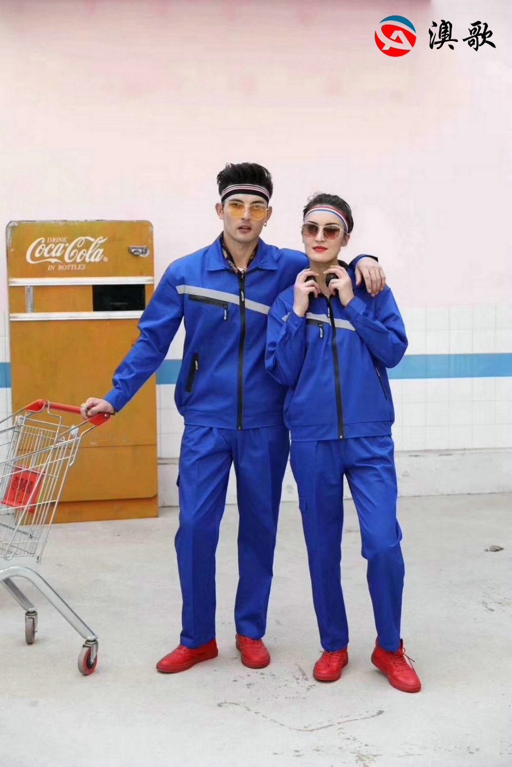 TN28斜拼春秋工作服