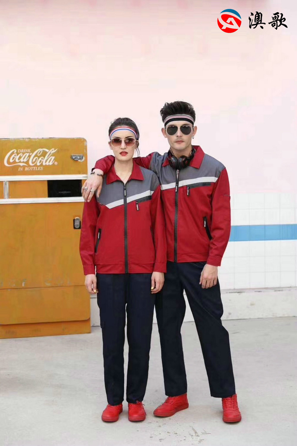 TN28斜拼春秋工作服