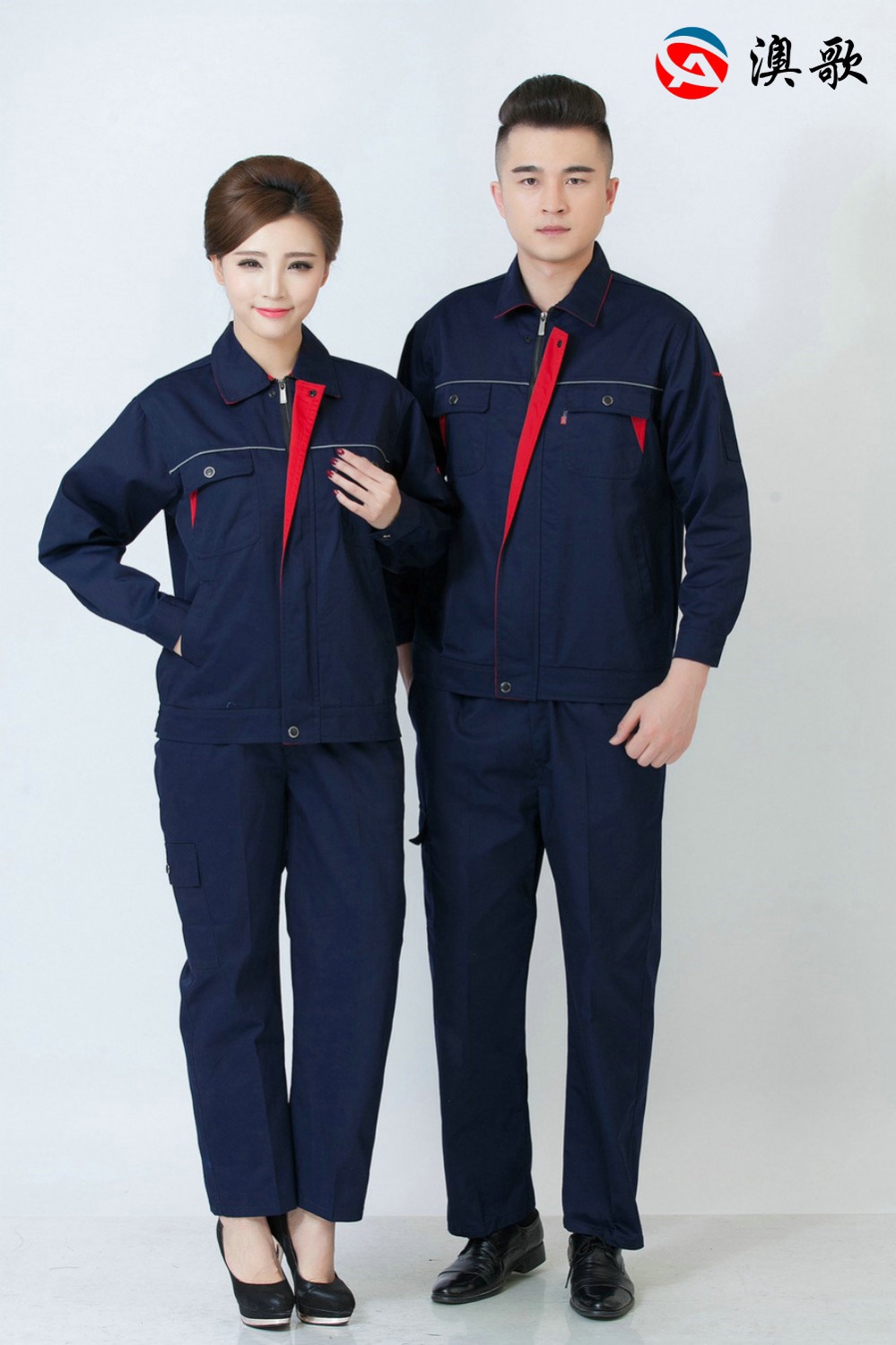 TN33三角銀牙春秋工作服