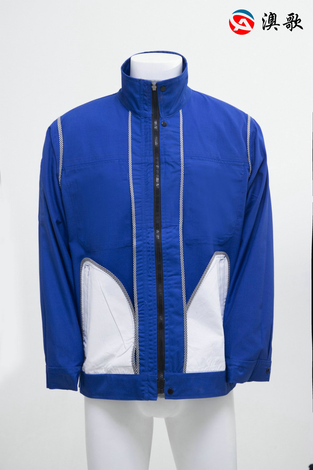 TN24雙反立領拼兜工作服 工程服