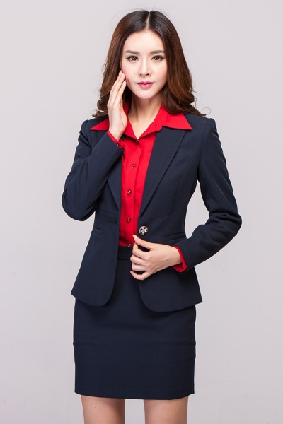 ag2301兩粒扣西裝半身裙  ag2301兩粒扣西裝半身裙