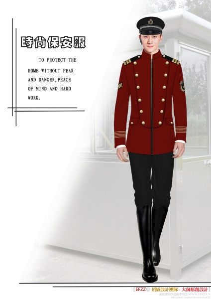 AG0822時尚保安服西裝制服 AG0822時尚保安服西裝制服