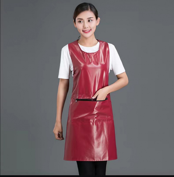 AG W014    上海圍裙定制  PU 防水面料中長款 圍裙    AG W014    上海圍裙定制  PU 防水面料中長款 圍裙
