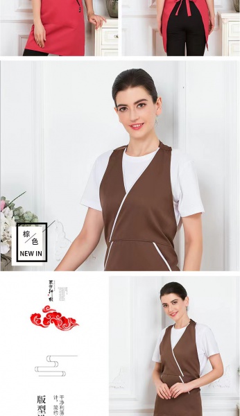 AG E016定制女款圍裙 上海定制圍裙工廠 AG E016定制女款圍裙 上海定制圍裙工廠