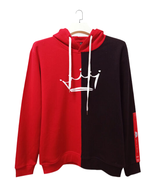 AGWY10連帽撞色拼接衛衣