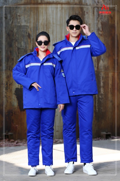 \TN71斜插兜防靜電反光條加厚防寒服 \TN71斜插兜防靜電反光條加厚防寒服