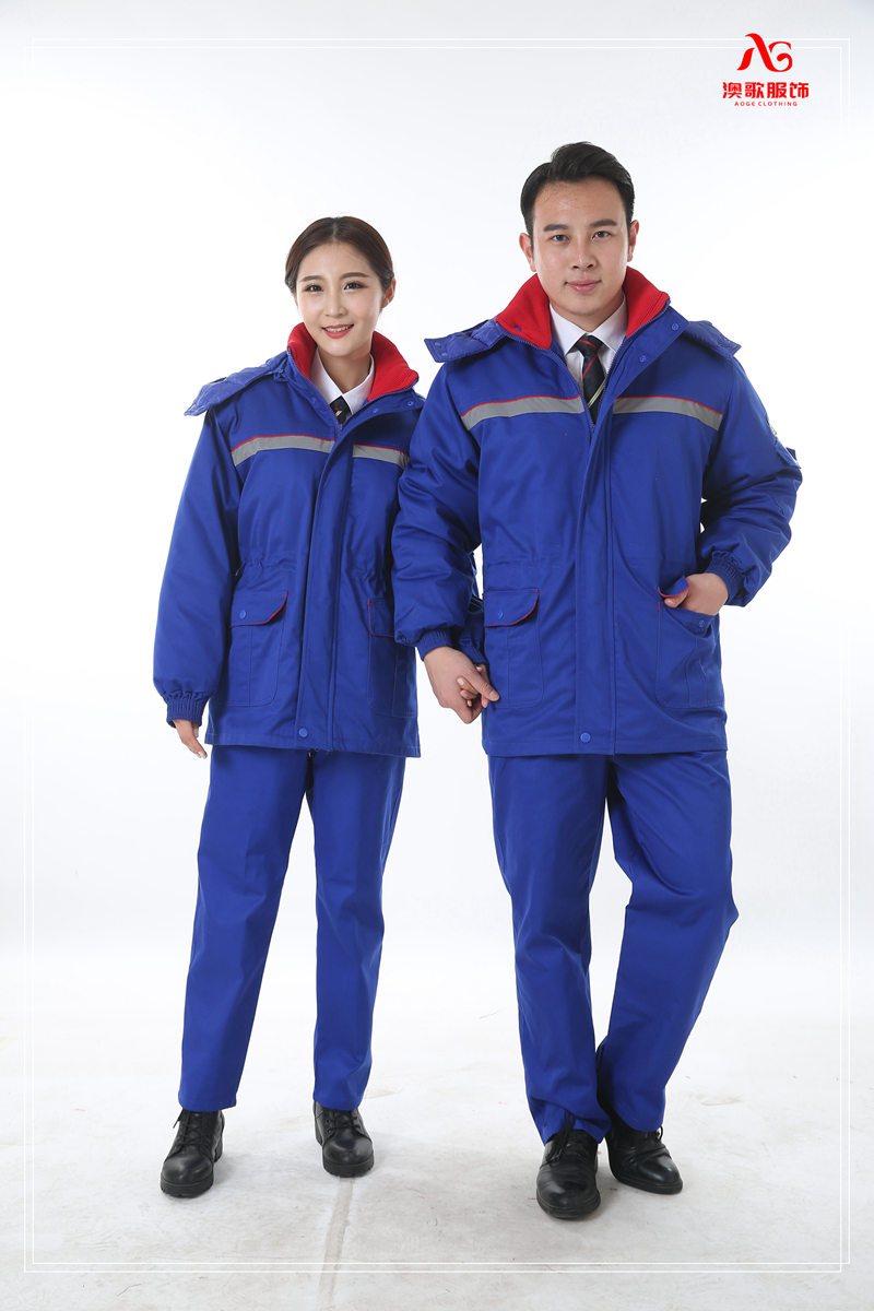 TN72防靜電棉服抽繩 防寒工程服 戶外冬季防寒服 