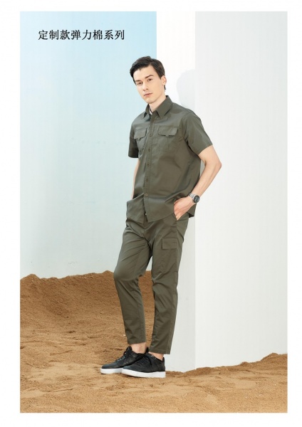 AG231短袖防靜電工作服_