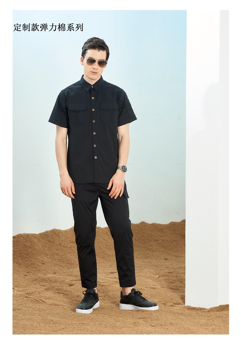 AG231短袖防靜電工作服_