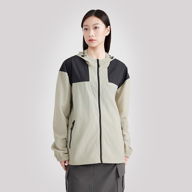 AG 3302拼色版長袖防曬服 女款