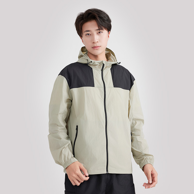 AG 3303拼色版長袖防曬服 男款