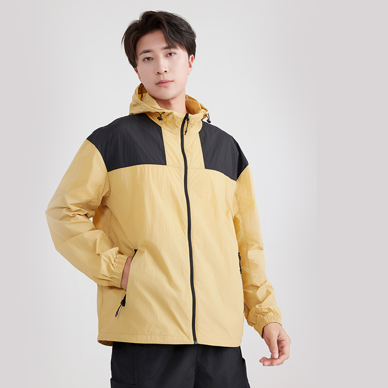 AG 3303拼色版長袖防曬服 男款