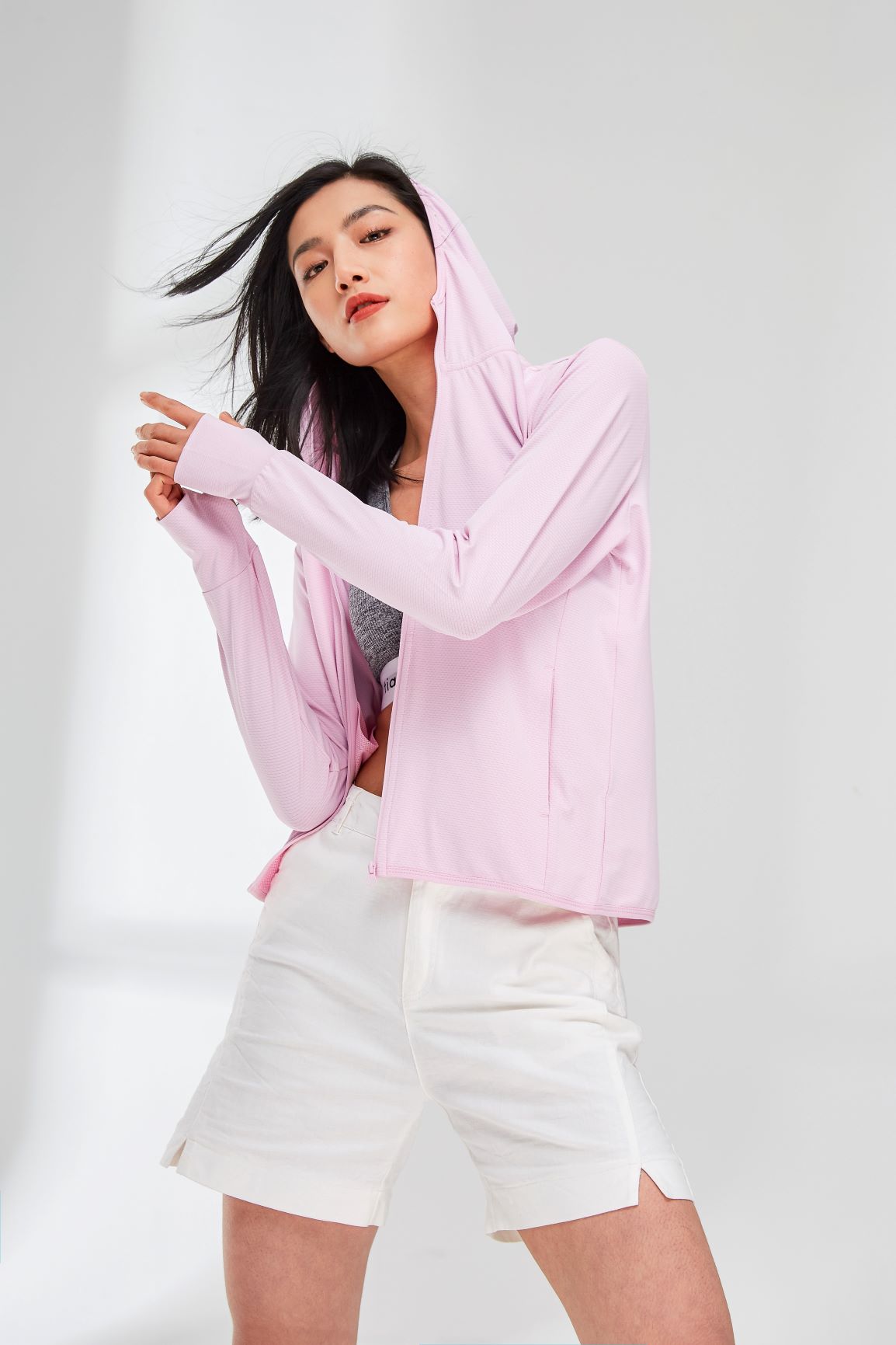 AG 1818休閑透氣版長袖防曬服  女款