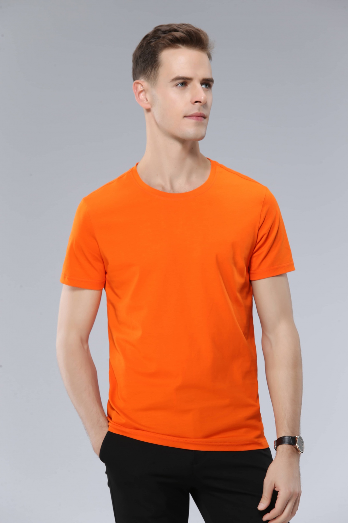 AG Y881圓領短袖T恤 男/女款