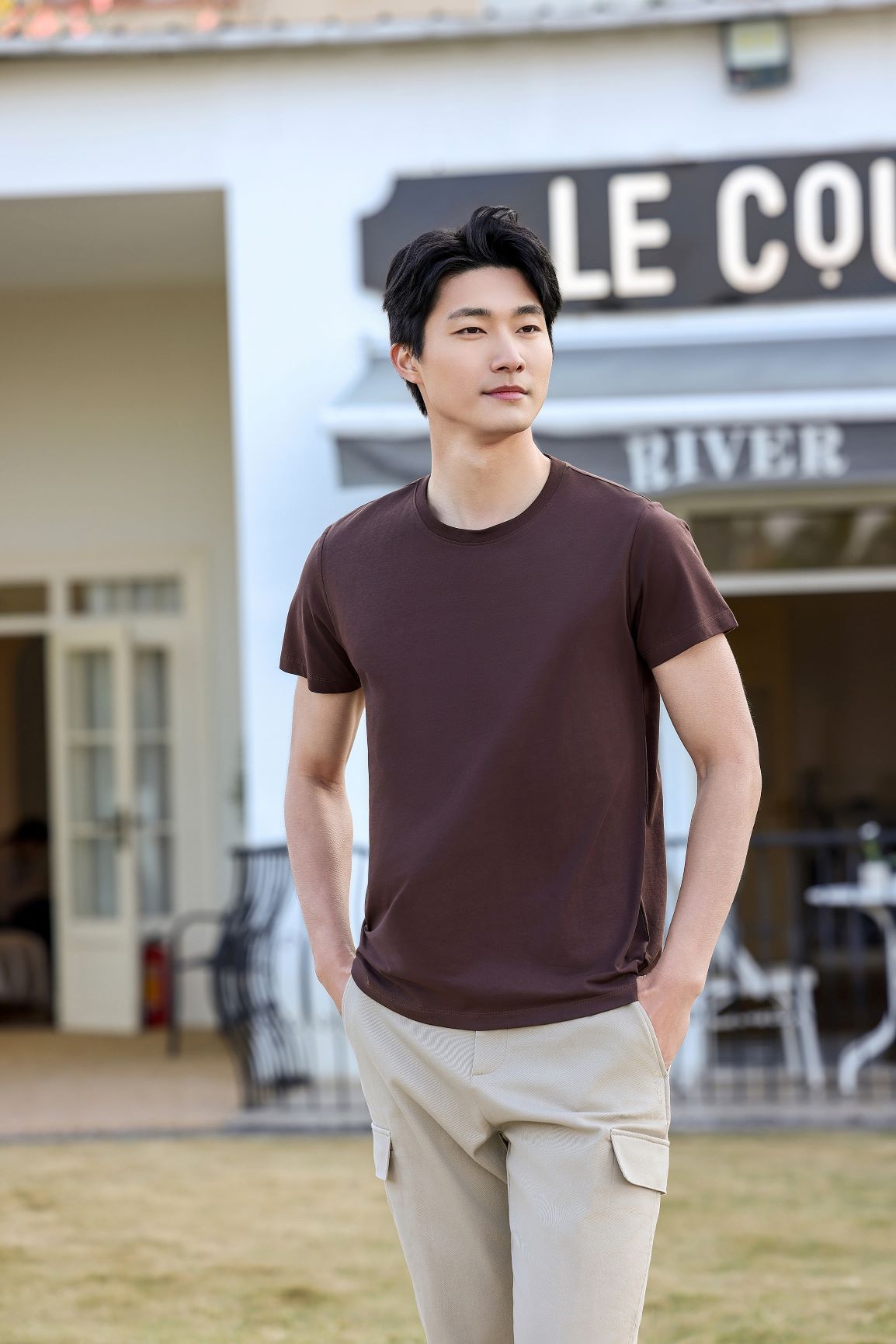  AG 0027圓領短袖T恤 男/女款