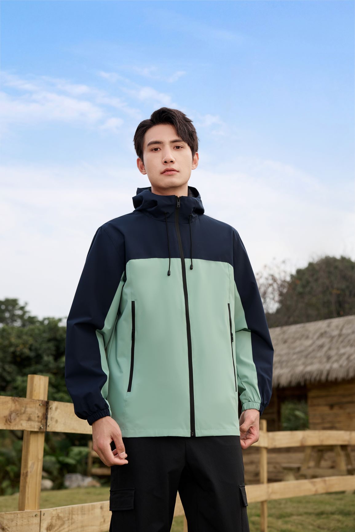 AG 619單層沖鋒衣  男/女款