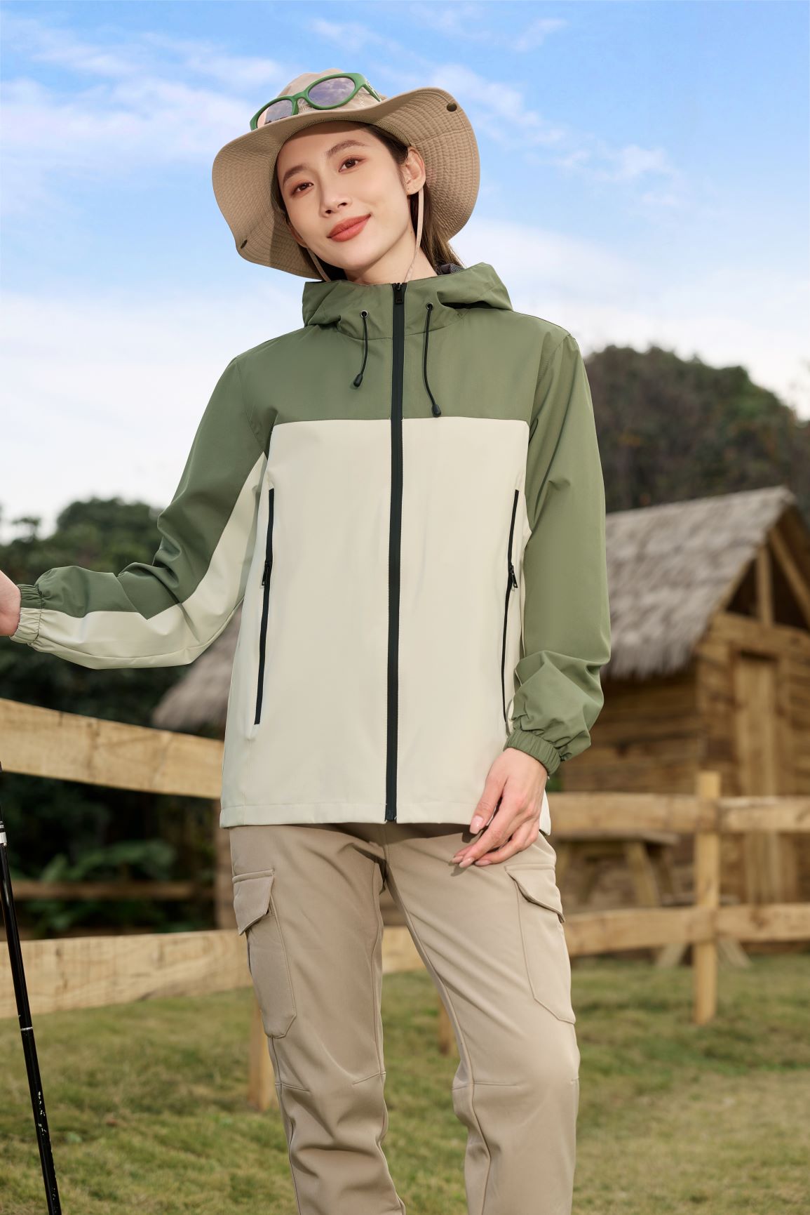 AG 619單層沖鋒衣  男/女款