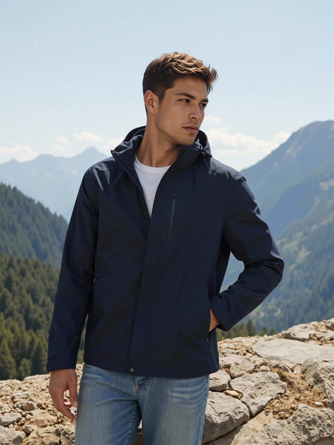 AG 2518三合一中沖鋒衣