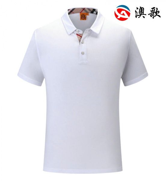 JT2085經典巴寶莉格子Polo短袖