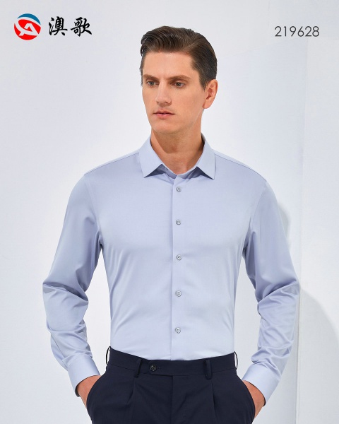 80S抗皺竹纖維-男士長袖 80S抗皺竹纖維-男士長袖