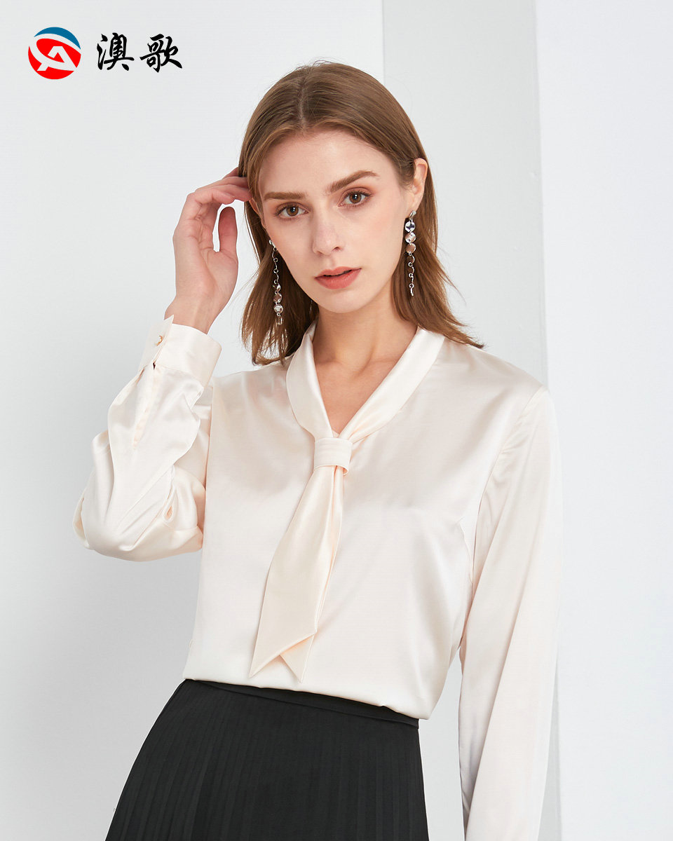 女士定制襯衫-雪紡