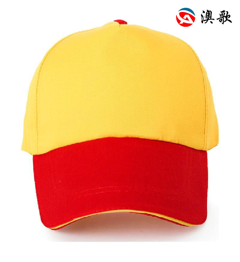 CPC02斜紋棉拼色魔術貼棒球帽