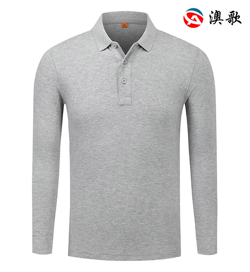 JT2043純棉長袖Polo衫