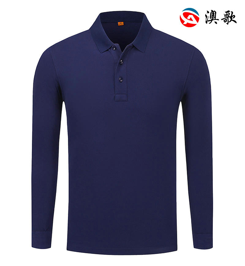 JT2043純棉長袖Polo衫