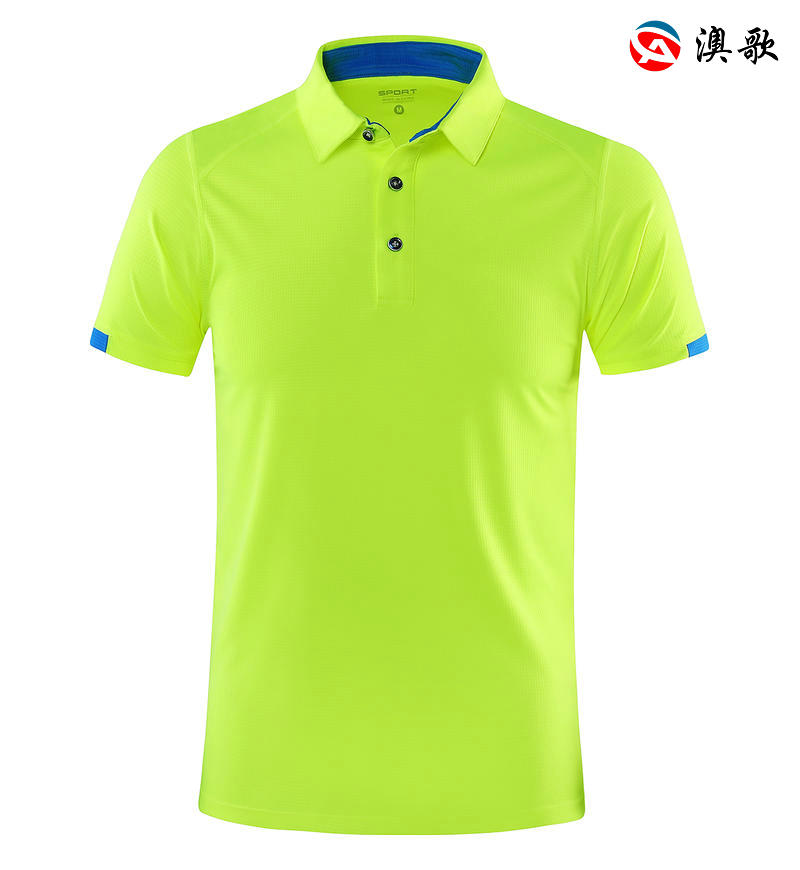 JS-2062小方格速干polo 短袖