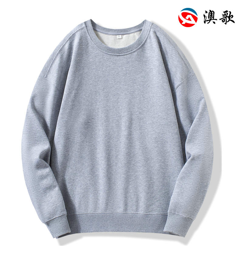 品名：【JW-3033全毛圈落肩圓領衛衣 