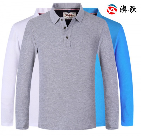長袖polo衫ag1006