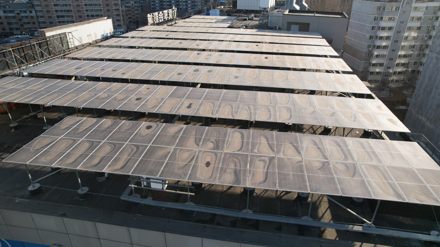 沈陽千姿匯商場200kw光伏電站