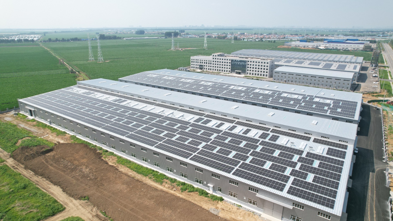 裕通六期2.4MW屋頂分布式光伏電站 裕通六期2.4MW屋頂分布式光伏電站