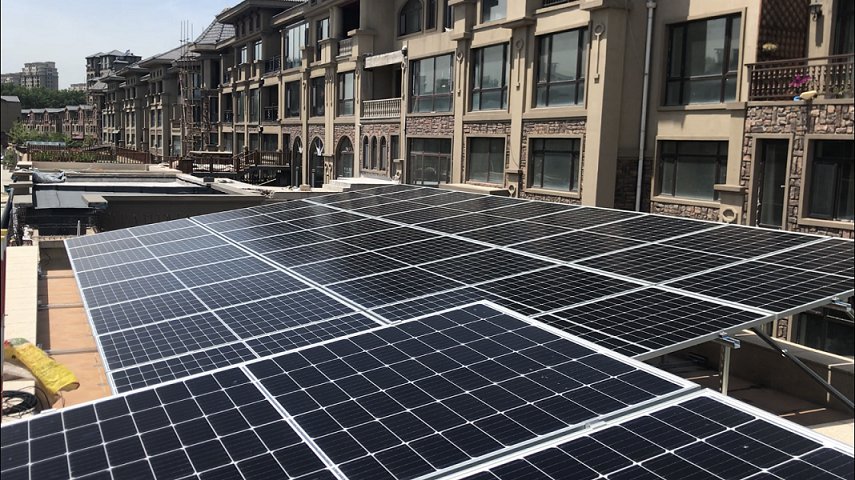 10KW別墅屋頂戶用系統  10KW別墅屋頂戶用系統