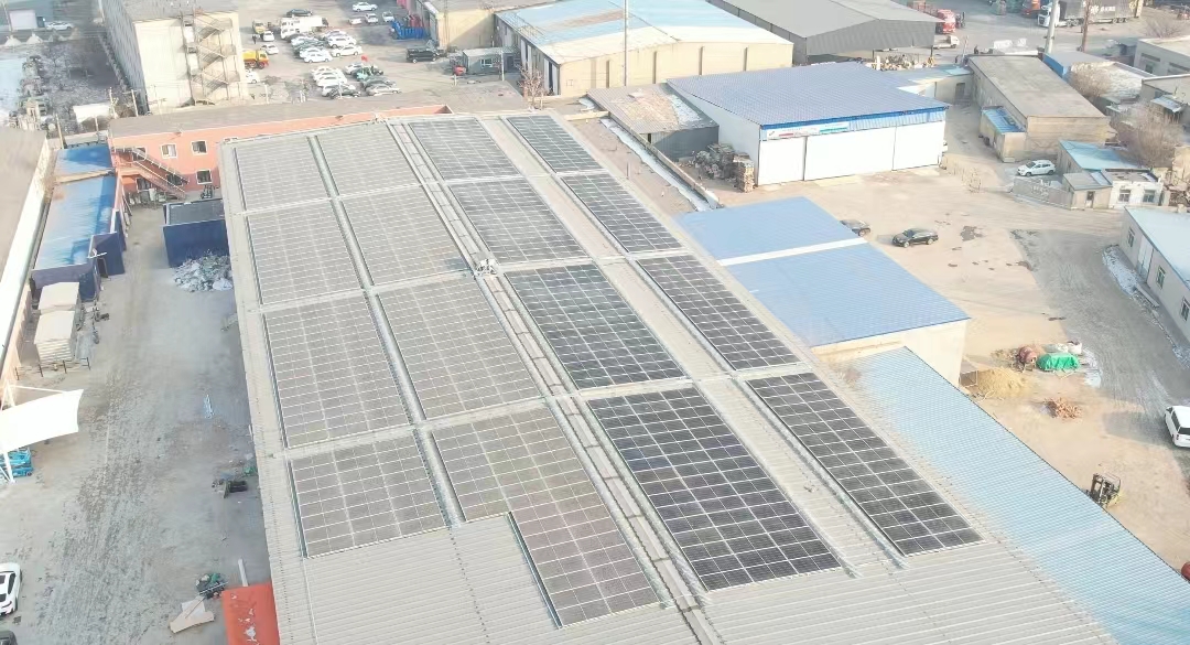 沈陽中正石油370KW光伏電站 沈陽中正石油370KW光伏電站