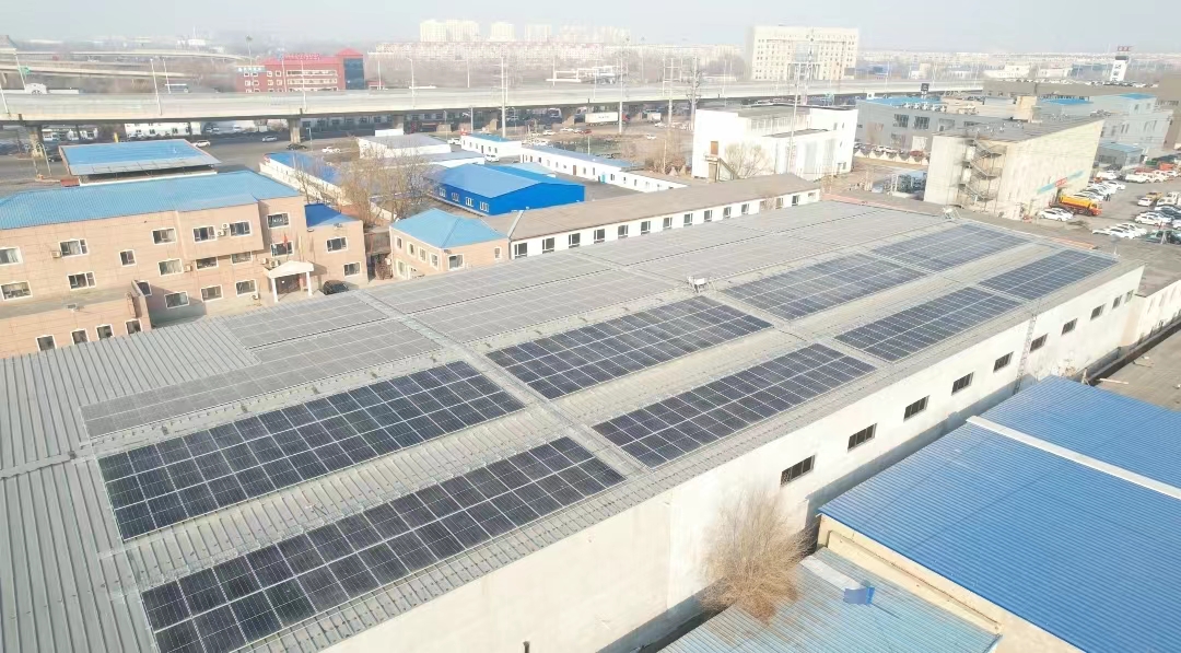 沈陽中正石油370KW光伏電站 沈陽中正石油370KW光伏電站