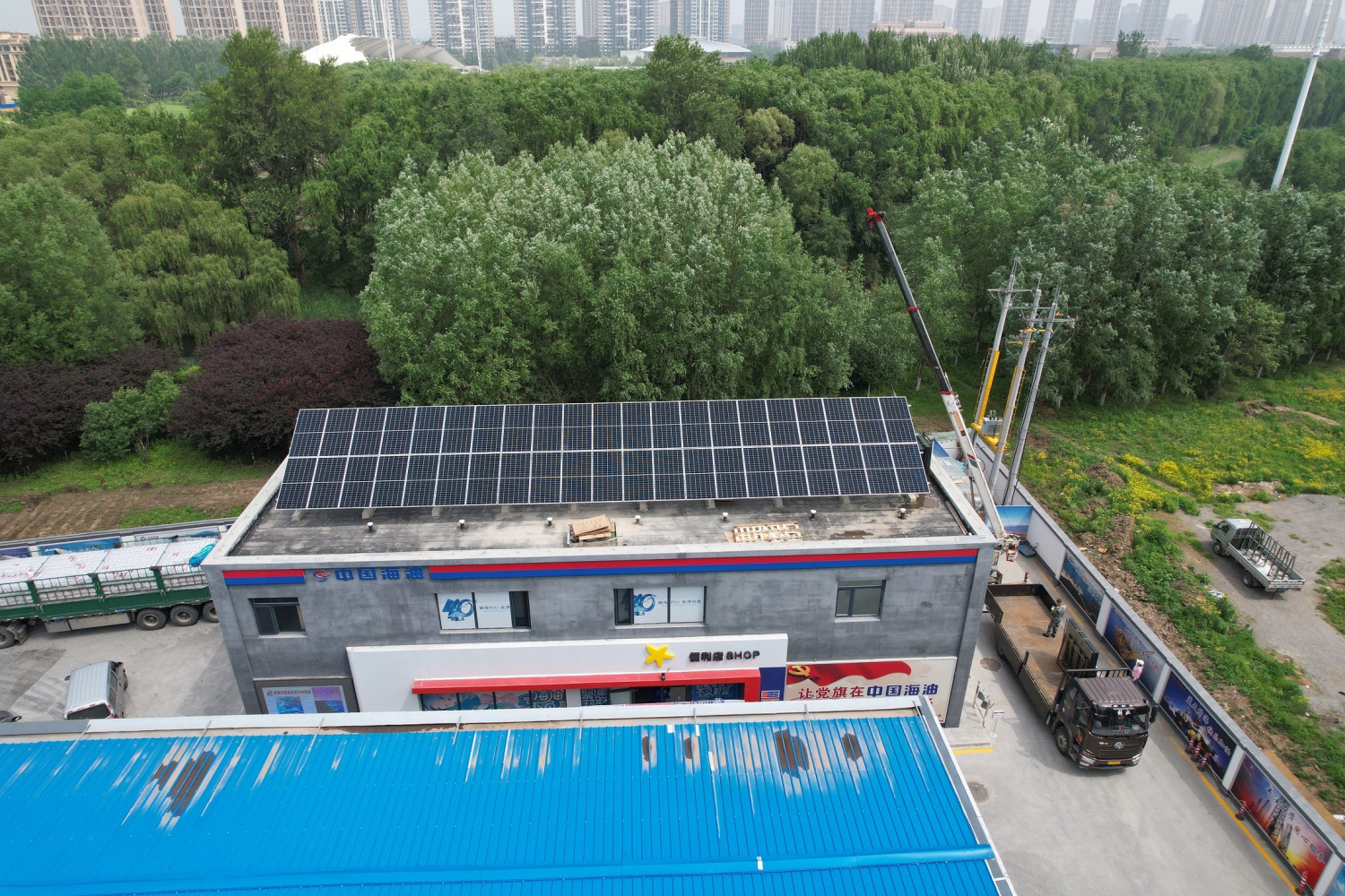 沈陽中海油（沈北路）22.4KW光伏電站