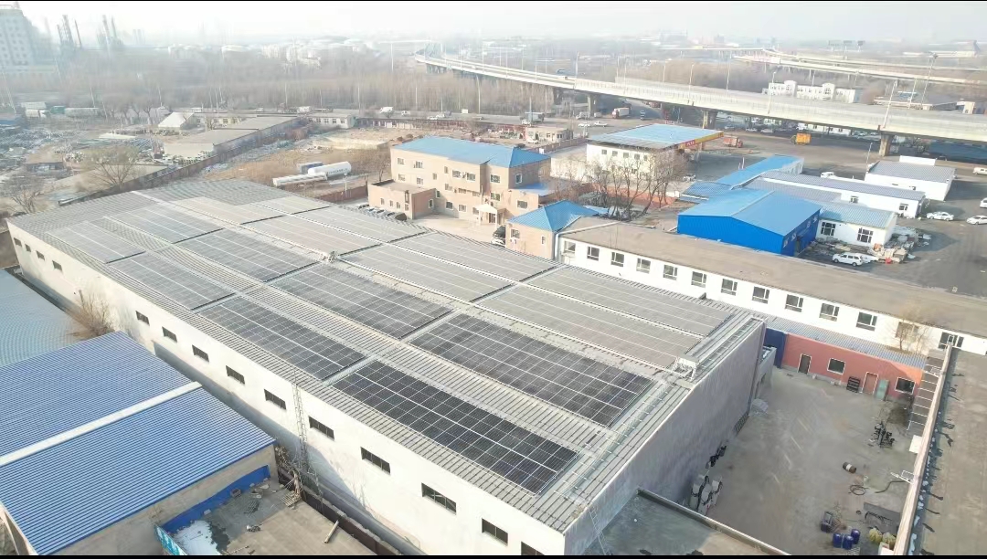 沈陽中正石油370KW光伏電站 沈陽中正石油370KW光伏電站